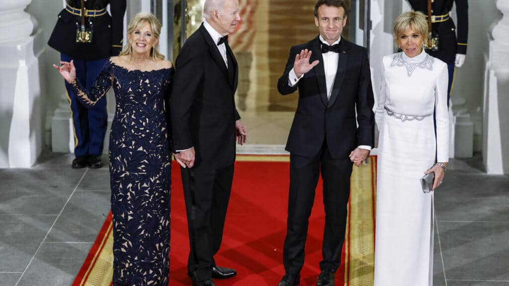 , Actualités france: le dîner d’État, moment fort de la visite d’Emmanuel Macron à Washington